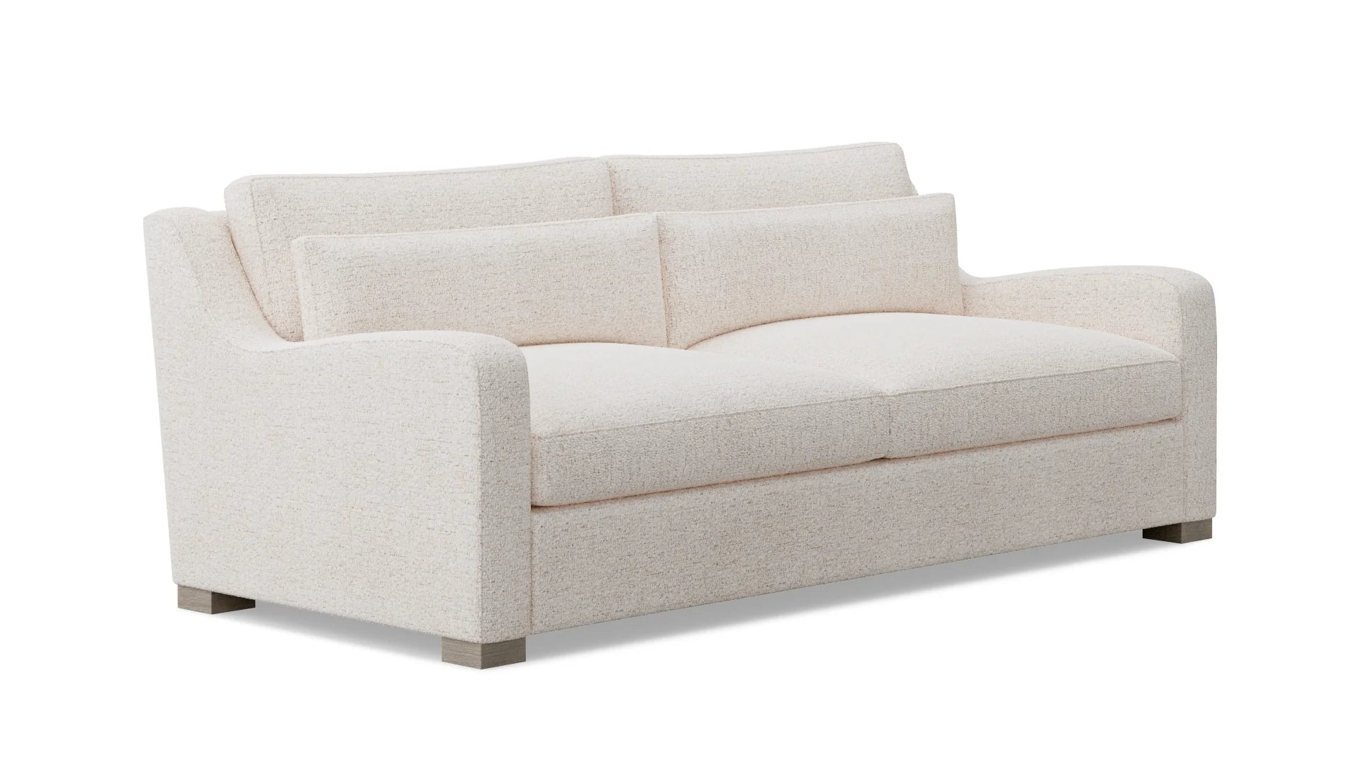 bordeaux sofa 45 degree view