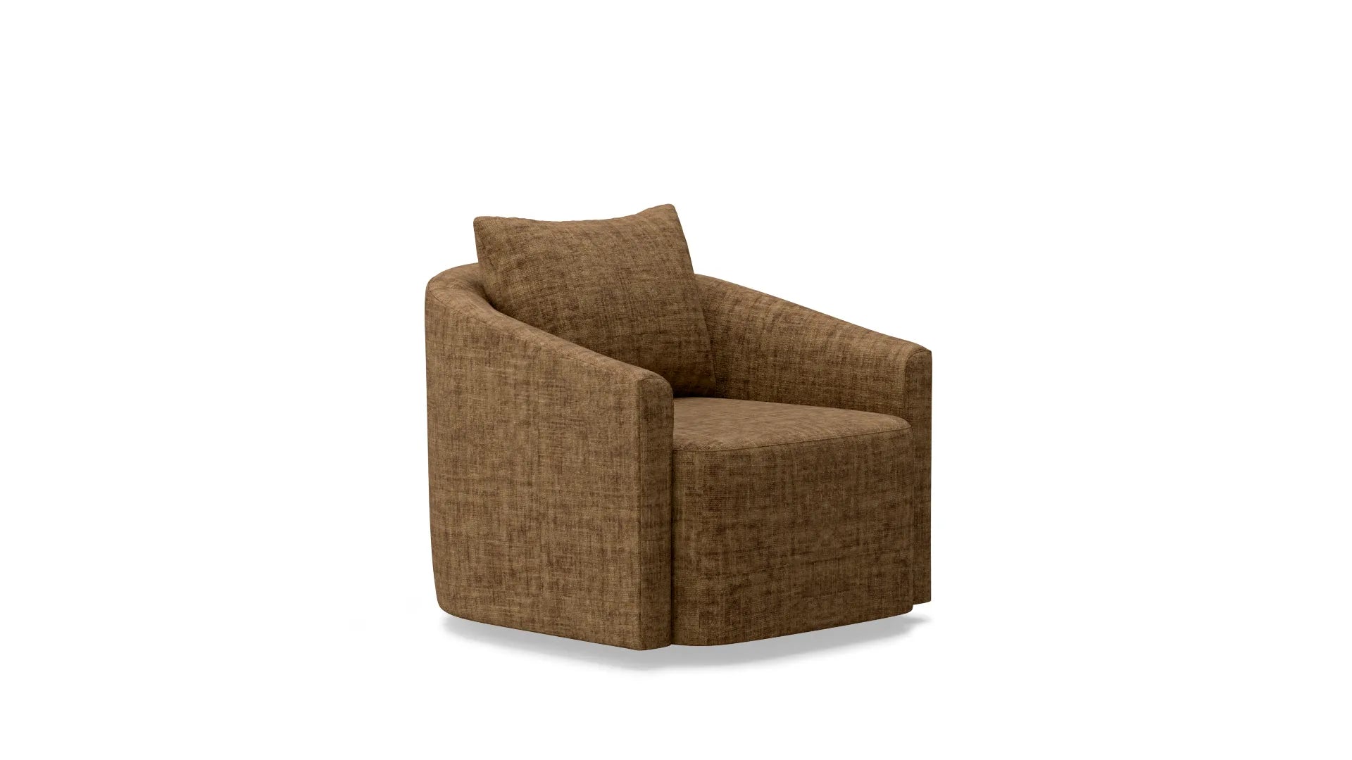 carmel swivel chair 45 degree view
