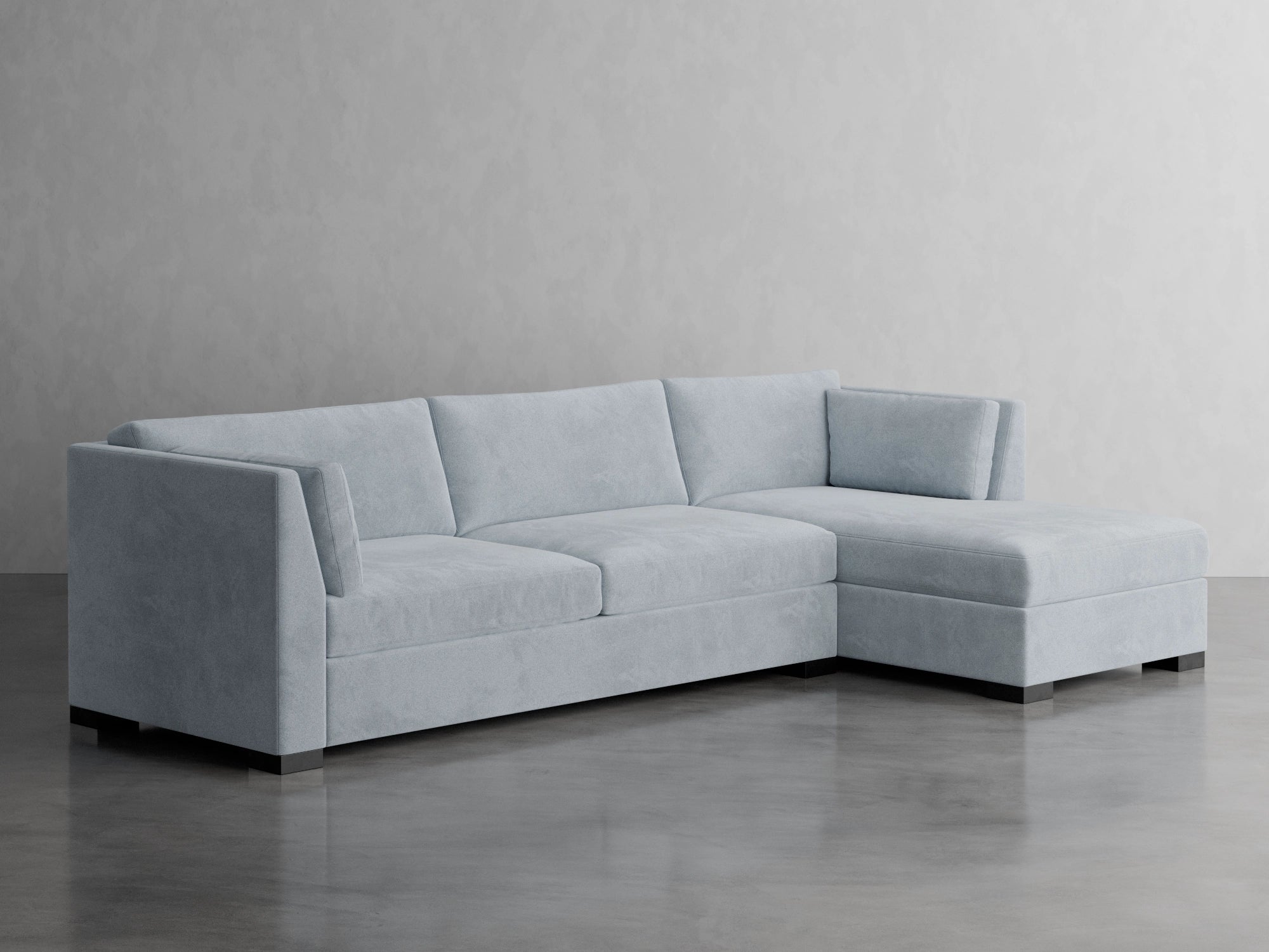 laguna chaise sectional studio scene