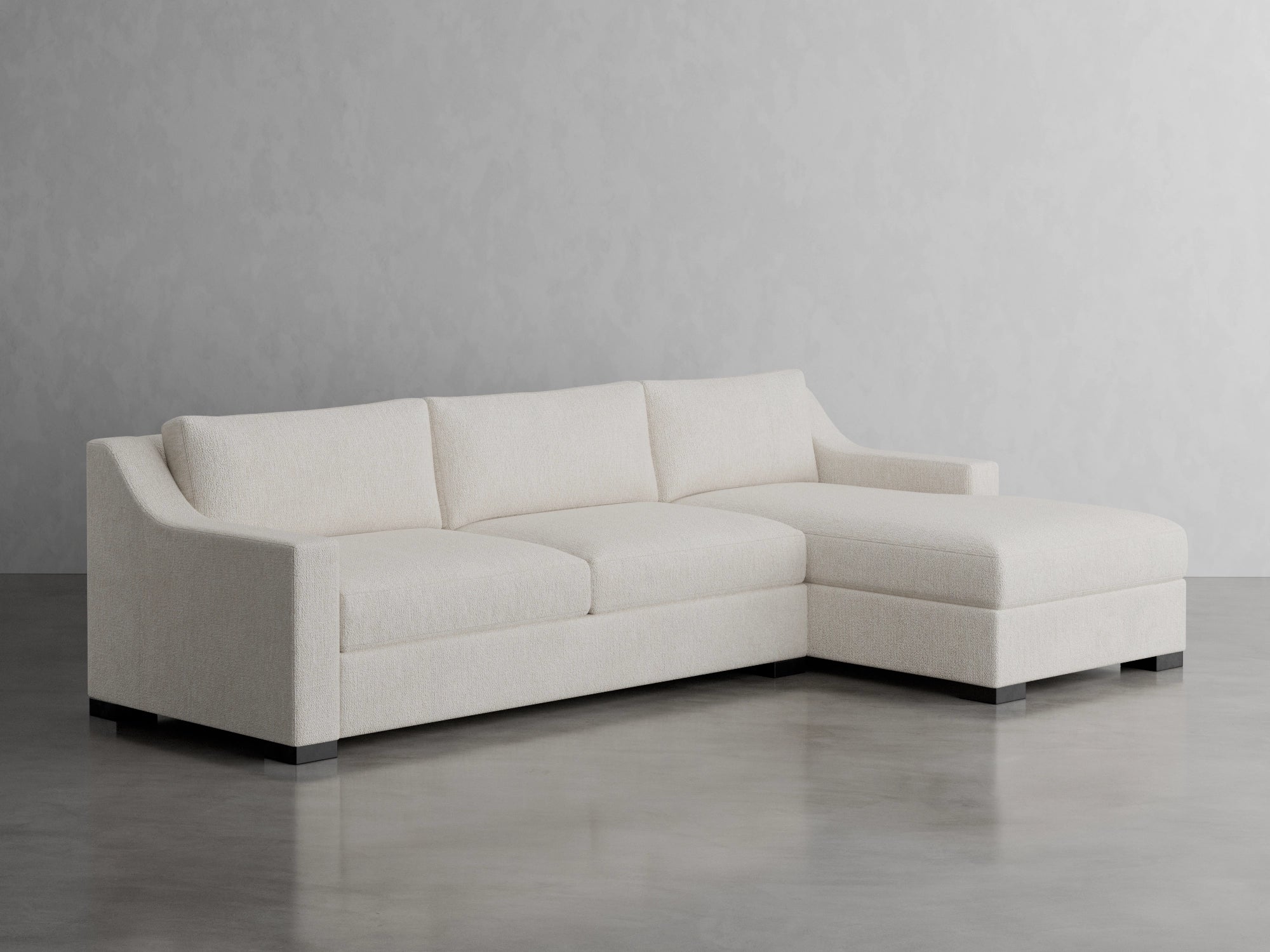 manhattan chaise sectional studio scene