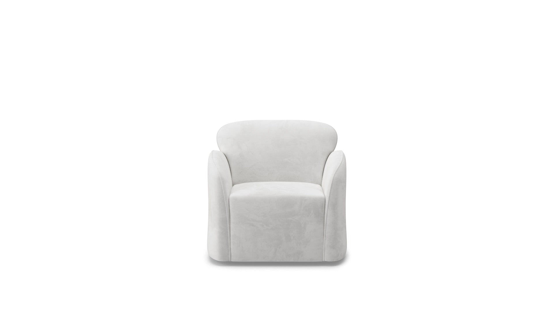 milo swivel chair front view
