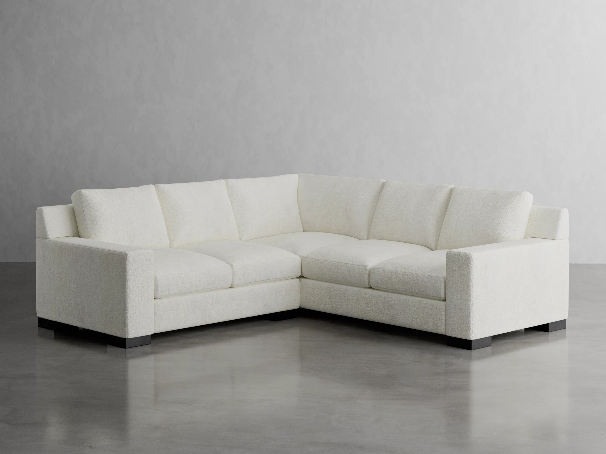 montage square sectional studio scene