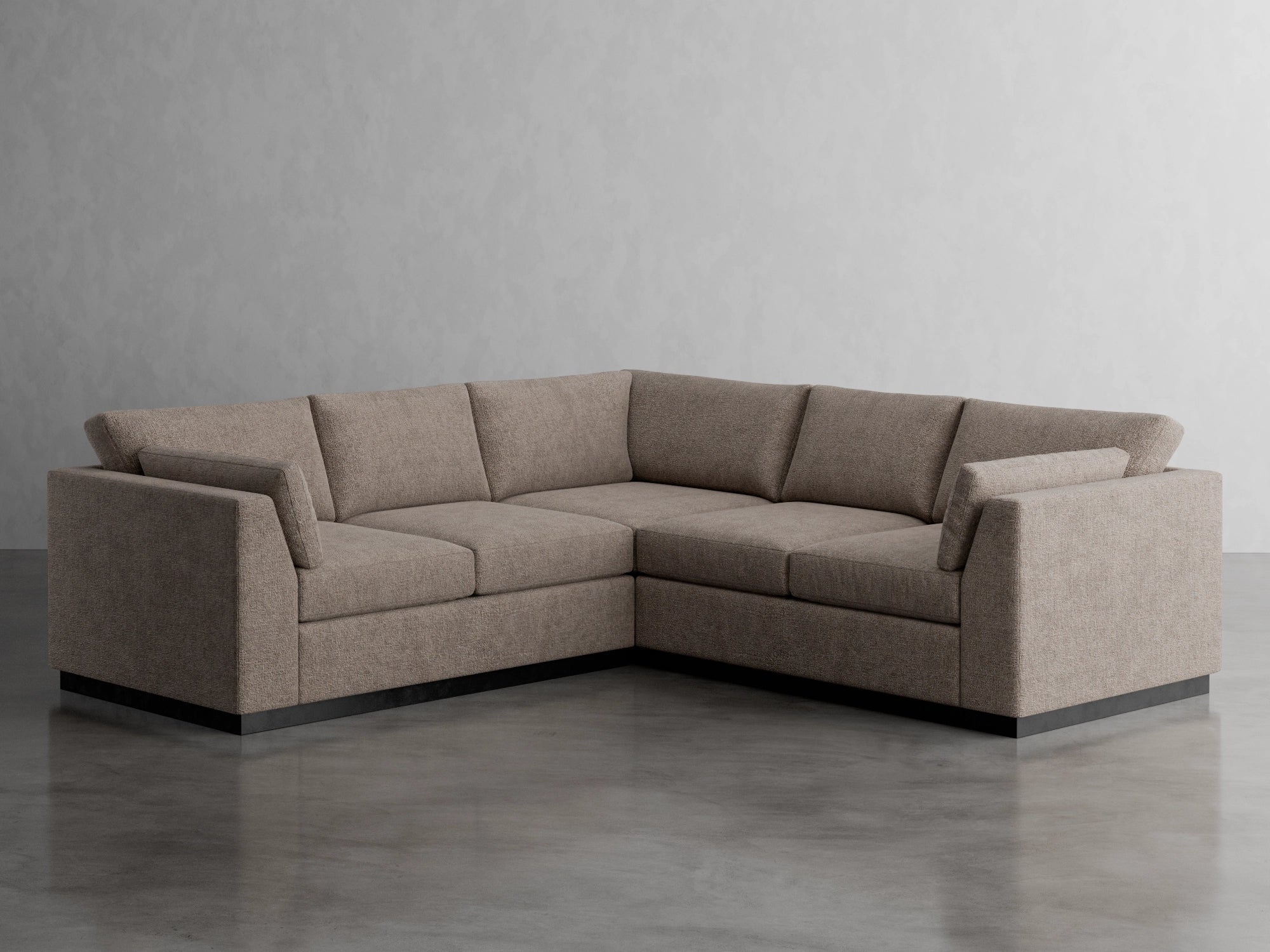 pacifica square sectional studio scene