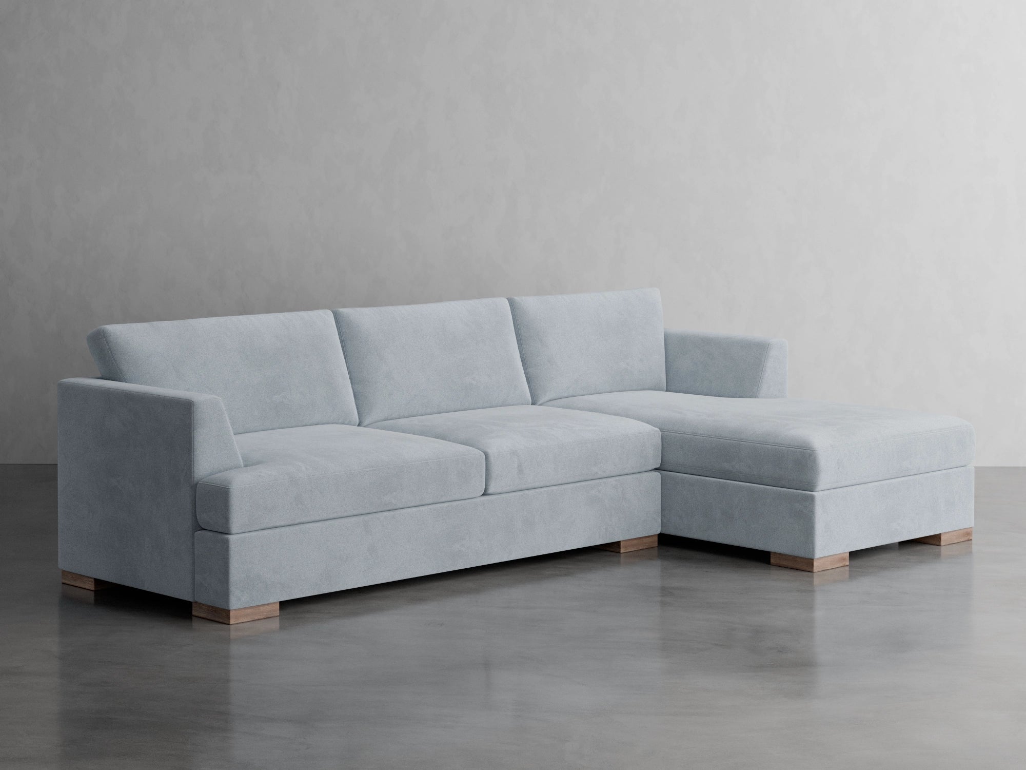 radisson chaise sectional studio scene