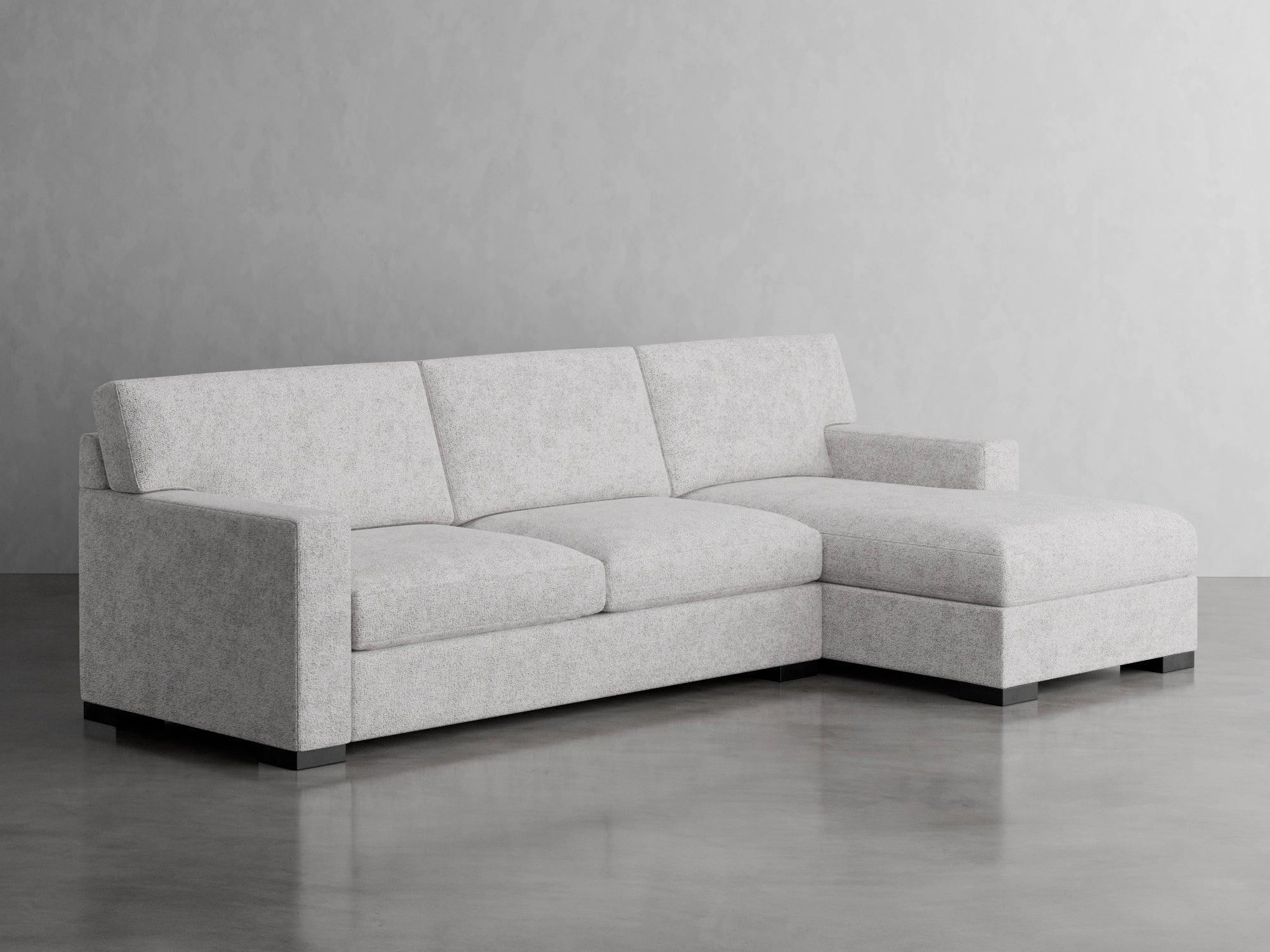 sausalito chaise sectional studio scene