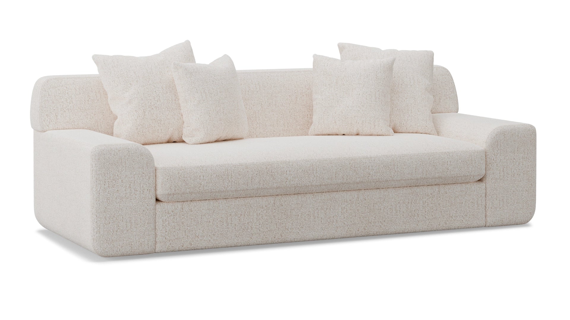 zen sofa 25 degree view