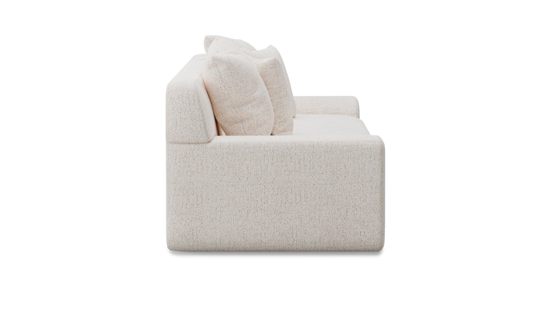 zen sofa 90 degree view