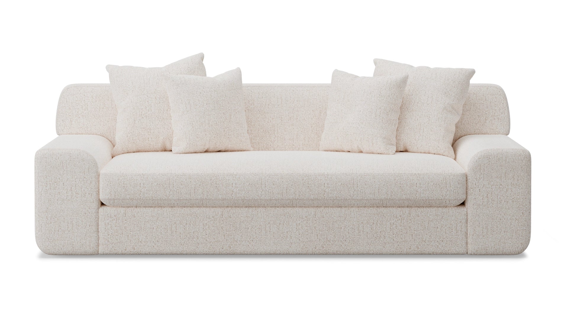 zen sofa front view