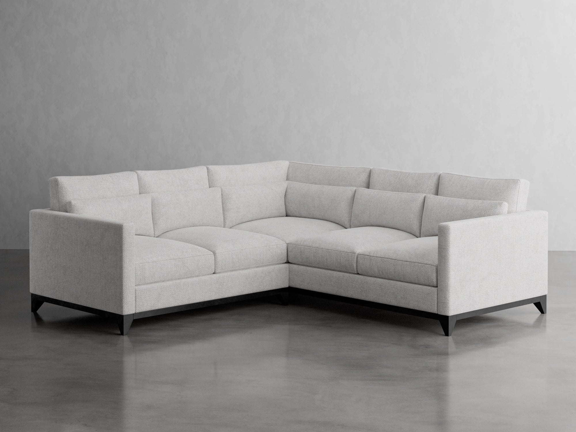 amalfi square sectional studio scene