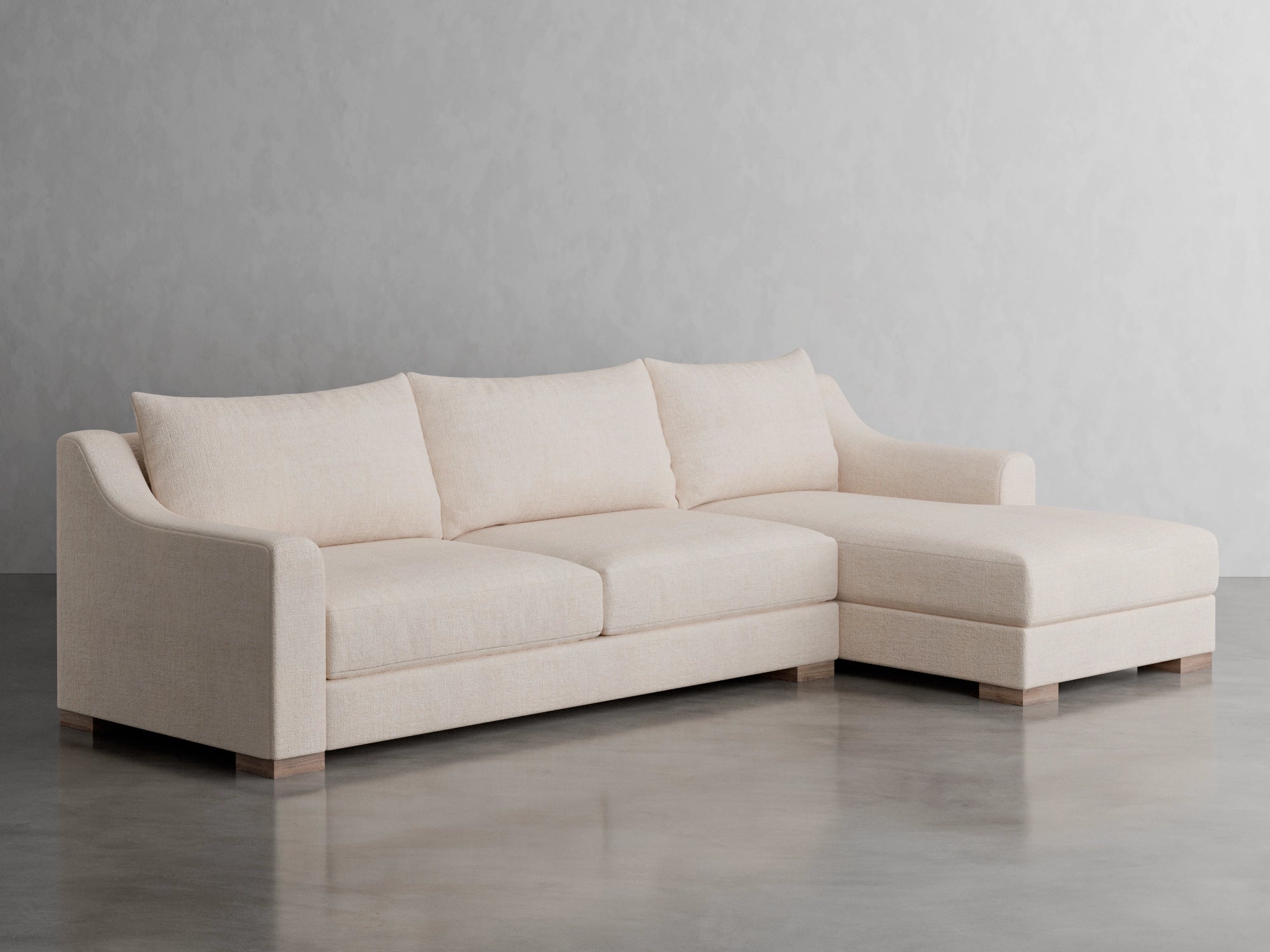 anders chaise sectional studio scene