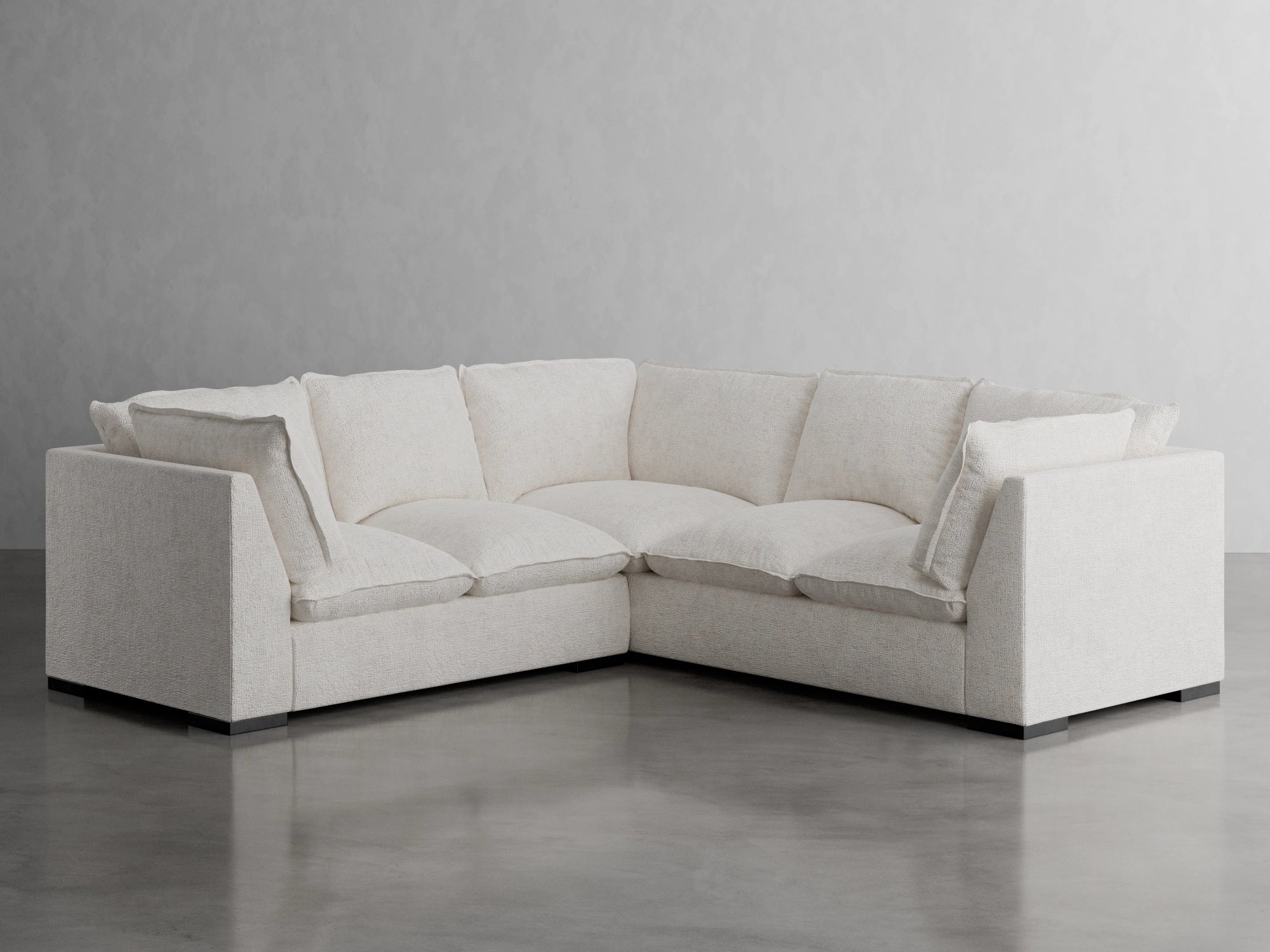 hatteras square sectional studio scene