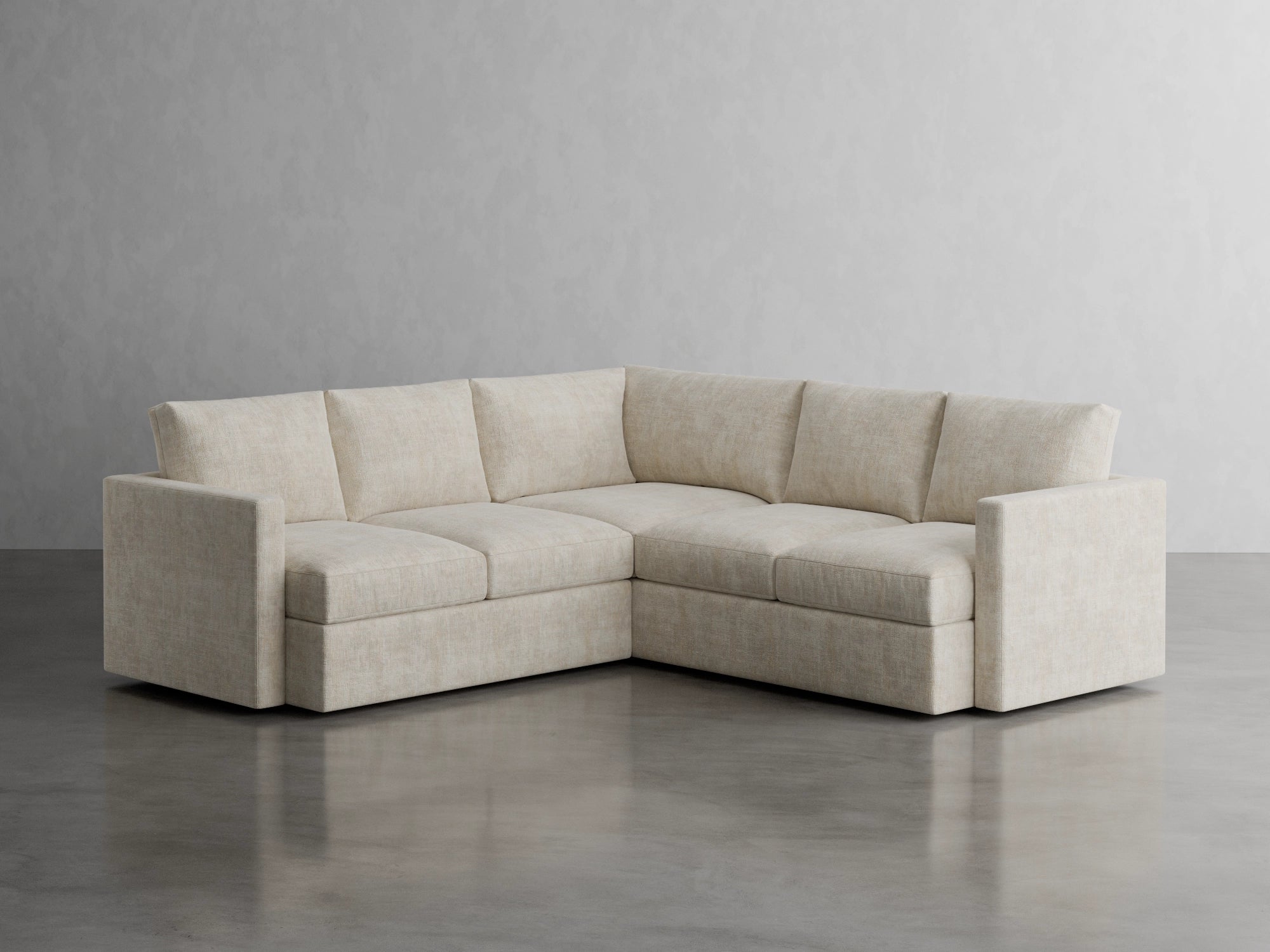 marina square sectional studio scene