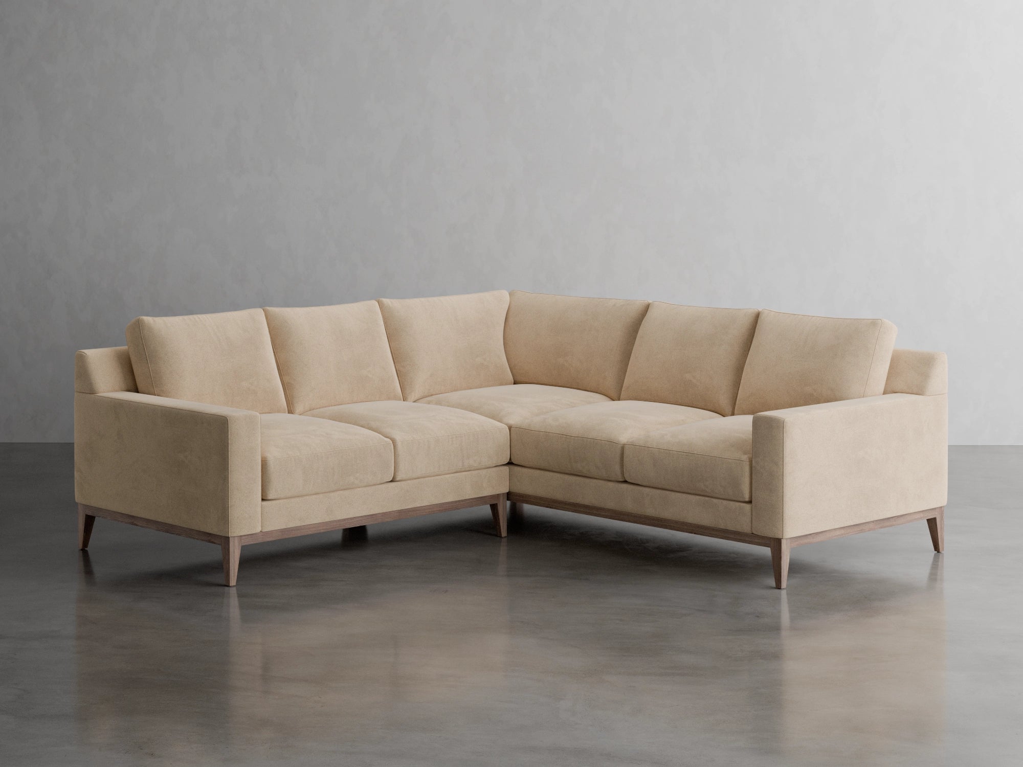 melrose square sectional studio scene