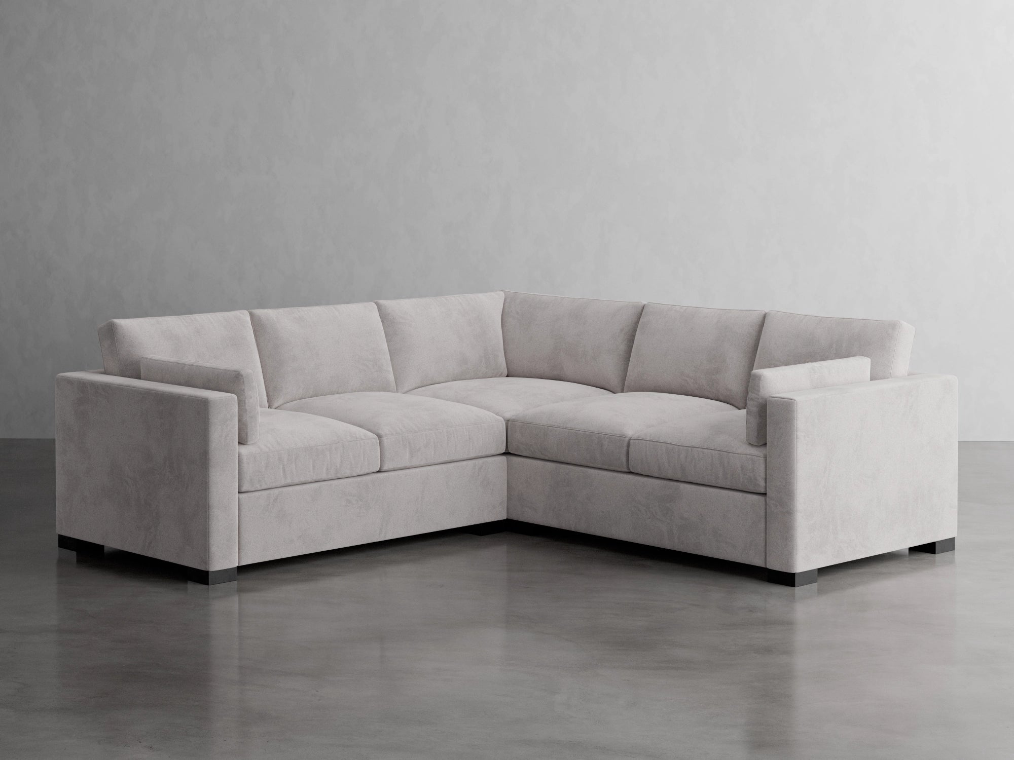 rand square sectional studio scene