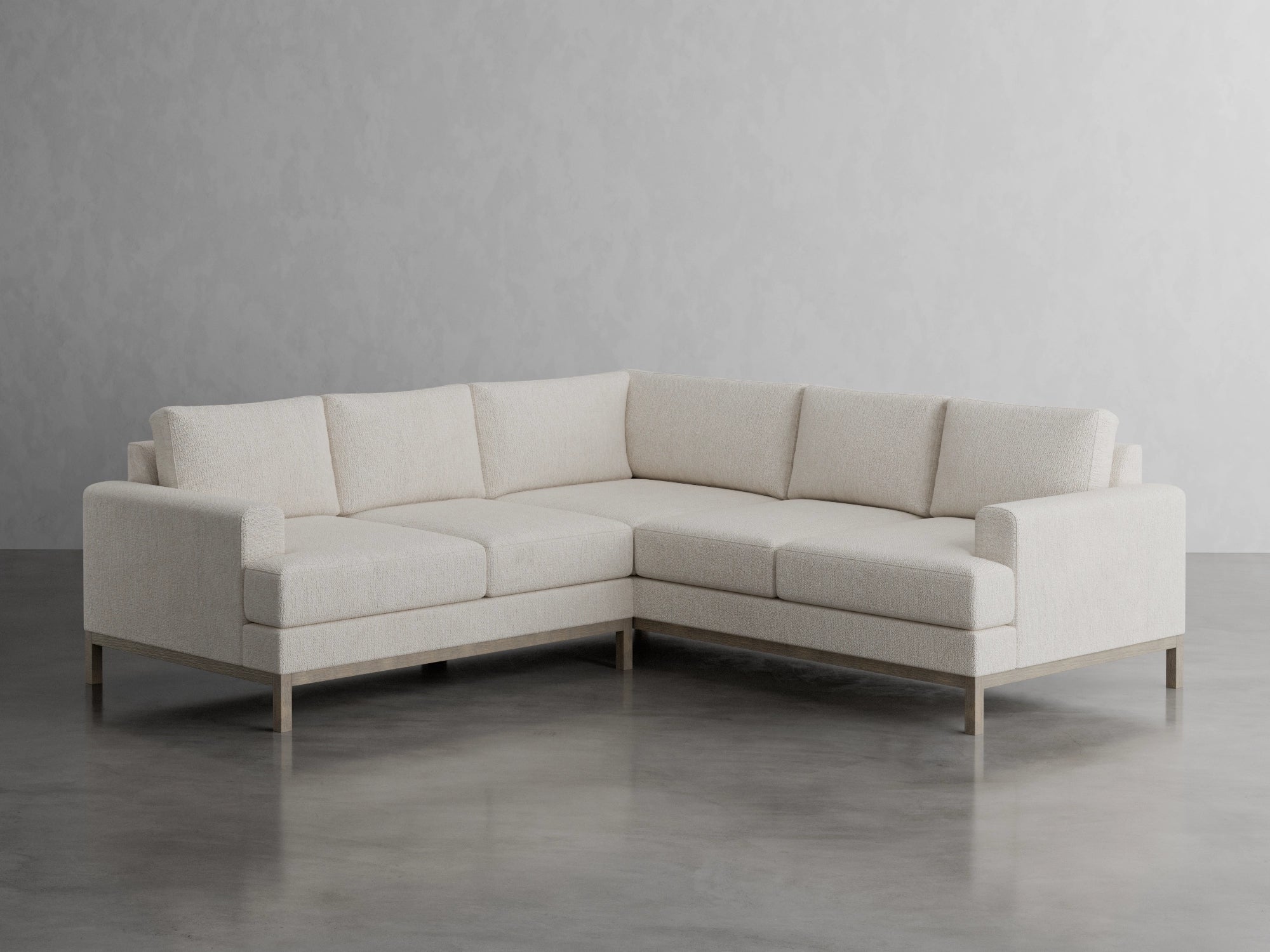 romo square sectional studio scene