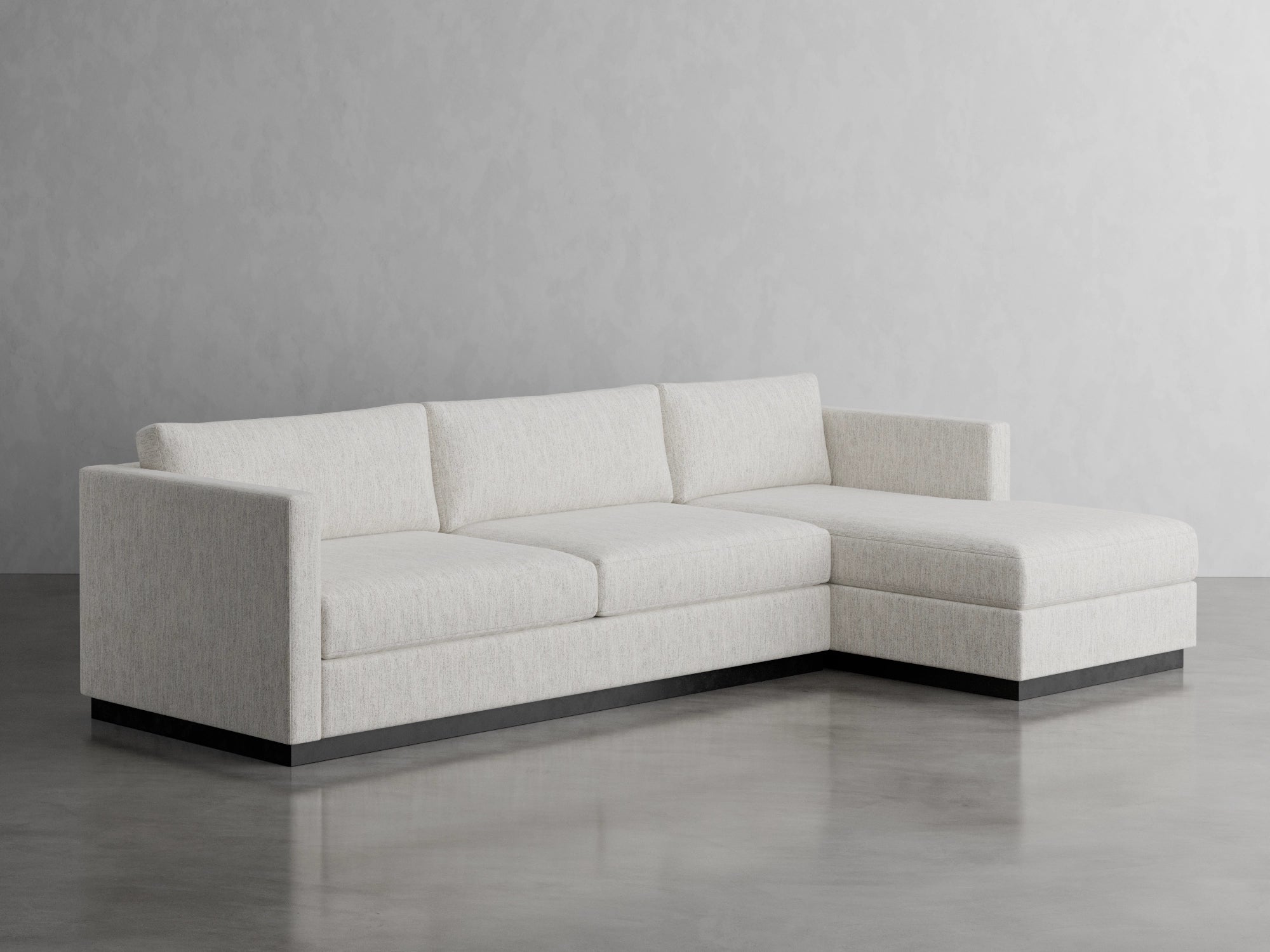 tribeca chaise sectional studio scene