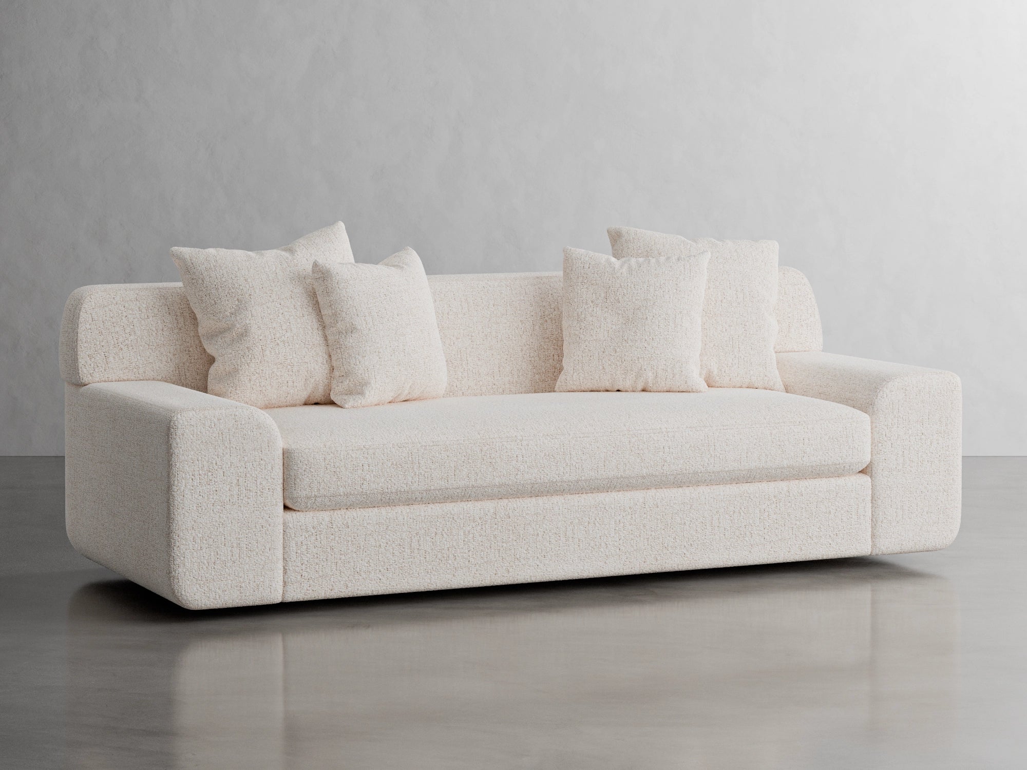 zen sofa studio scene