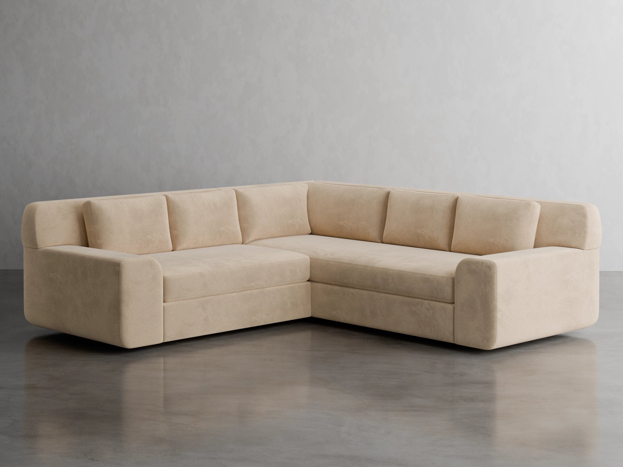 zion square sectional studio scene